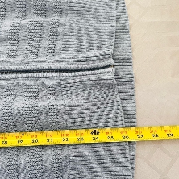 Pendleton Women’s Sweater Vest Gray Sleeveless Mock Neck Full Zip Size XL - Picture 6 of 6